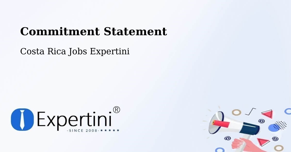 Corporate Commitment – Escazú - Costa Rica Jobs Expertini