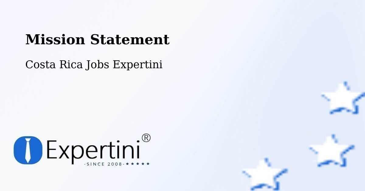 Corporate Mission – Escazú - Costa Rica Jobs Expertini